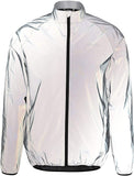 Mountain Warehouse Reflective Mens Jacket - Water Resistant Unisex Rain Jacket, Breathable, Front Pockets, Full Zip Rain Coat -Best for Cycling & Running