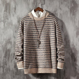 Streetwear Knitted Brand Pullovers Clothing Men Warm Autumn Winter Slim Fit Sweater Male Casual