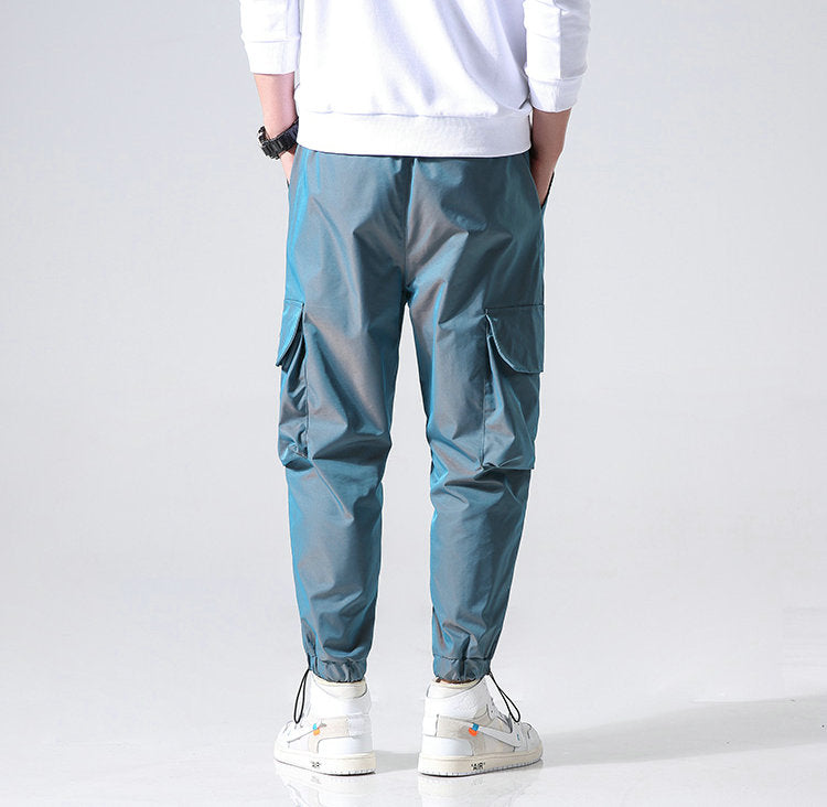 Hip Hop Pants Men Joggers Sweatpants Men's Streetwear Men Harem Cargo Pants 2021 New Loose Elastic Waist Trousers