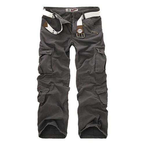 New Safari Style Tactical Pants Male Camo Jogger Casual Cotton Trousers Multi Pocket Military Camouflage Men's Cargo Pants