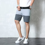 New Brand Casual Shorts Men Elastic Waist Summer Beach Cotton Linen Bermuda Knee Length Fashion Breathable Shorts