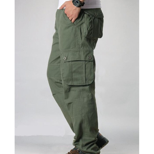 Men Tactical Pants Summer Military Trousers Multi-pocket Pants Cargo Casual  Pant