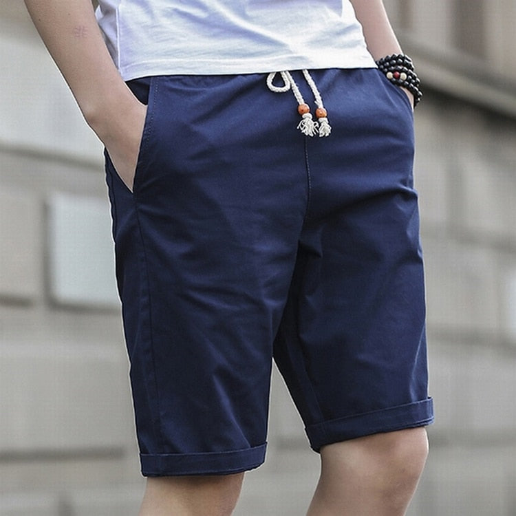 Summer Cotton Shorts Men Fashion Brand Boardshorts Breathable Male Casual Shorts Comfortable Plus Size Cool Short