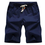 Summer Cotton Shorts Men Fashion Brand Boardshorts Breathable Male Casual Shorts Comfortable Plus Size Cool Short