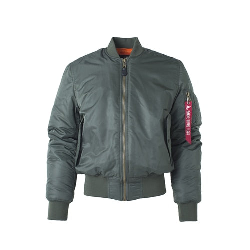 Military tactical Male Army Flight Bomber Jacket Baseball Varsity College Pilot Air Force Waterproof Winter Coat For Men