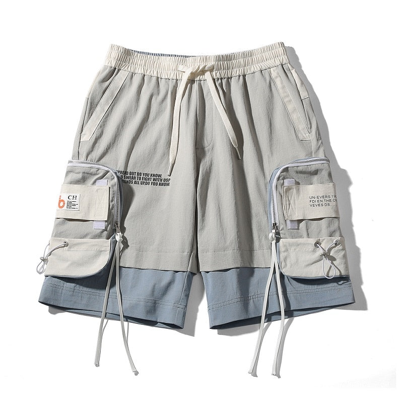 Summer Fashion Men Shorts 2021 New Hot Motion Casual Pocket Tooling Shorts Hip Hop Streetwear Harajuku Shorts Mens