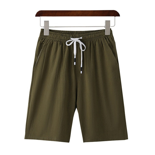 New Shorts Men Board Shorts 100% Cotton Fashion Style Man Cargo Comfortable Bermuda Beach Shorts Casual