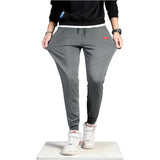 Cotton New Sweatpants Men's streetwear Pants Fashion Pants Men Full Length Drawstring Trousers For Men Casual Pants