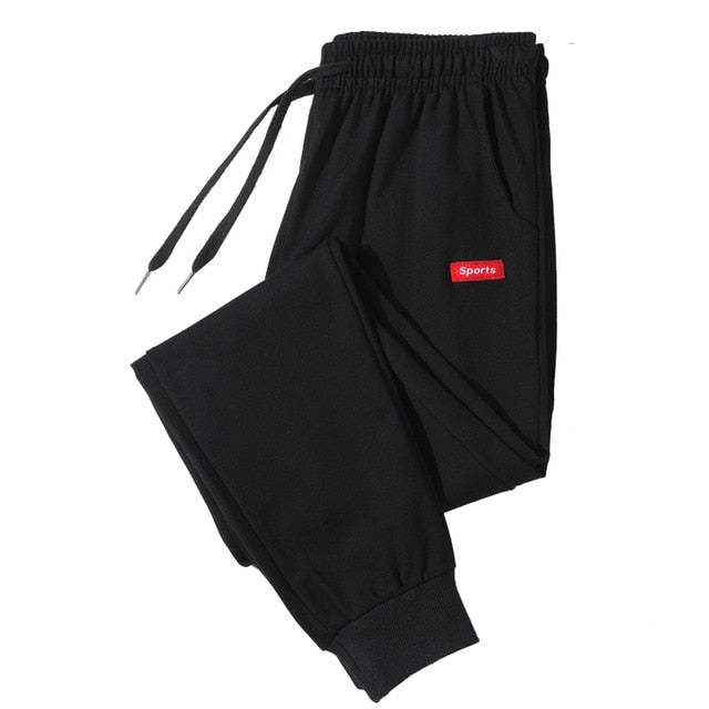 Cotton New Sweatpants Men's streetwear Pants Fashion Pants Men Full Length Drawstring Trousers For Men Casual Pants