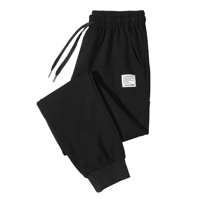 Cotton New Sweatpants Men's streetwear Pants Fashion Pants Men Full Length Drawstring Trousers For Men Casual Pants