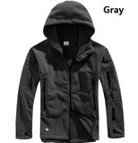 Tactical Jacket Men Thermal Outdoors Polartec Warm Hooded Coat Militar Softshell Hike Outerwear Army Jackets