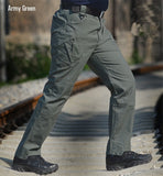 Tactical Cargo Pants Men Combat Army Military Pants Cotton Many Pockets Stretch Flexible Man Casual Trousers