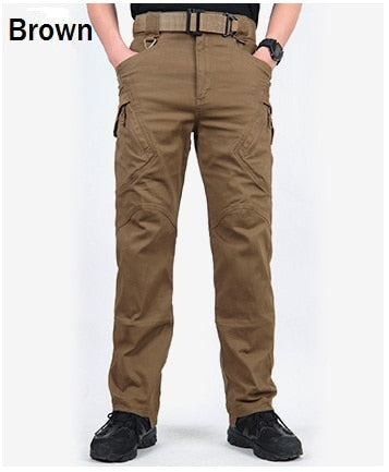 Tactical Cargo Pants Men Combat Army Military Pants Cotton Many Pockets Stretch Flexible Man Casual Trousers