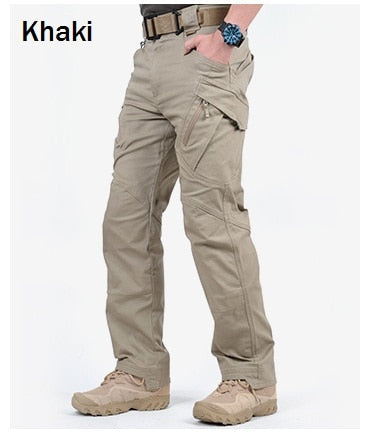 Tactical Cargo Pants Men Combat Army Military Pants Cotton Many Pockets Stretch Flexible Man Casual Trousers
