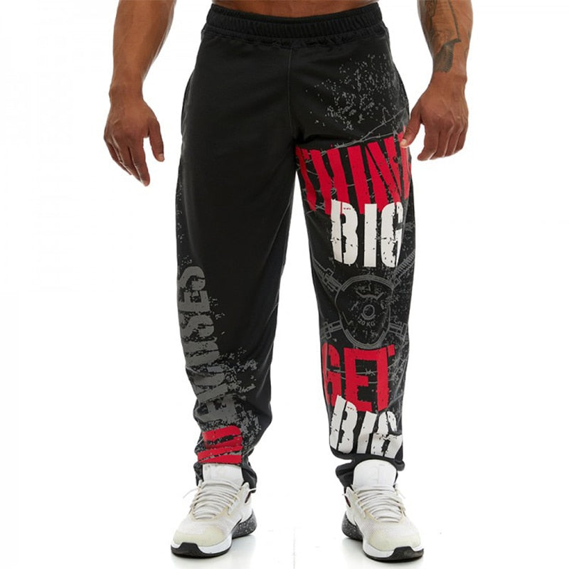 2021 New Running Jogging Pants Men Cotton Soft Bodybuilding Joggers Sweatpants Harem Long Trousers