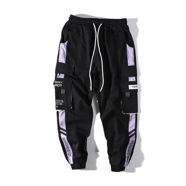 Cargo Harem Joggers Track Pants Hip Hop Casual Baggy Sweatpants Streetwear Fashion Pants Trousers
