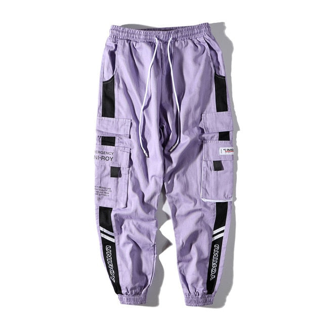 Cargo Harem Joggers Track Pants Hip Hop Casual Baggy Sweatpants Streetwear Fashion Pants Trousers