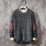 2021 New Sweater Men Long Sleeves Autumn Winter Pullover Knitted O-Neck