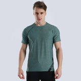 Workout Training Tees Gym Jogging Tshirt Sport Shirt Men Short Sleeve Man Tops Fitness Sport Camiseta