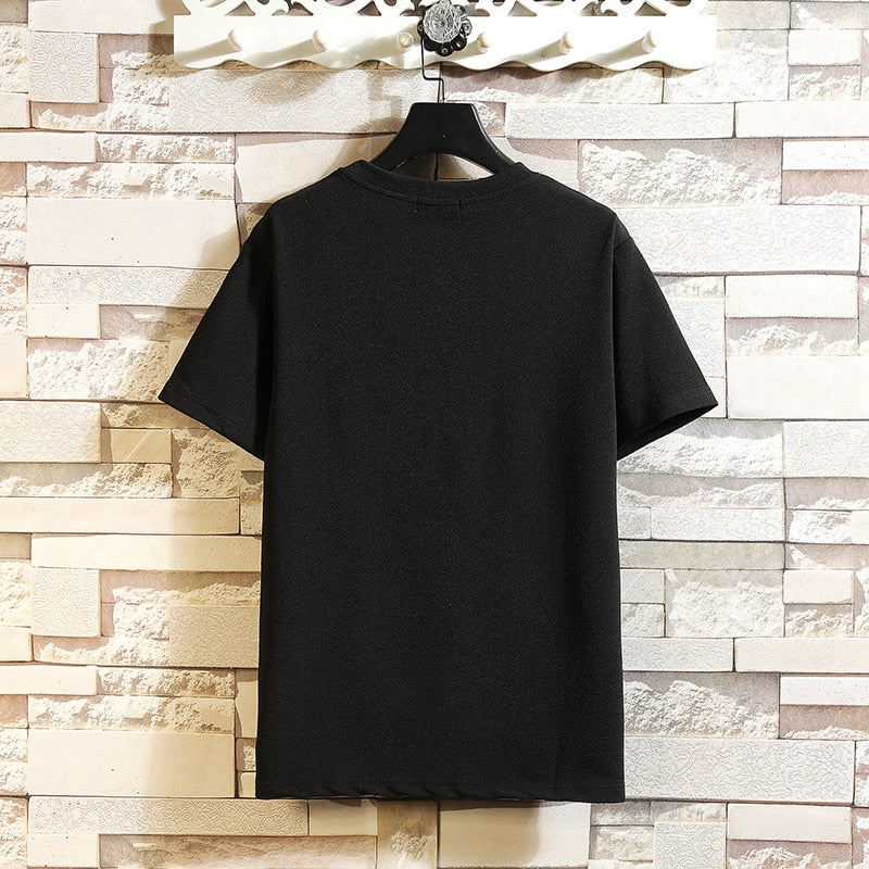 Short Sleeve T Shirt Men 2021 Summer High Quality Tshirt Top Tees Classic Brand Fashion Clothes