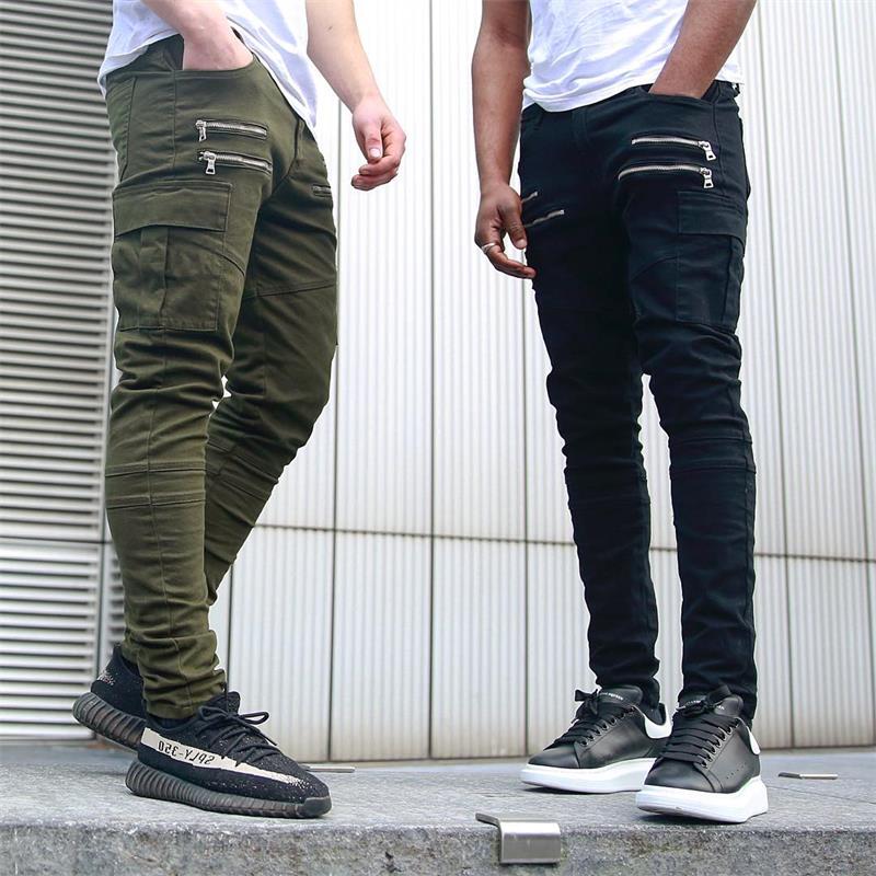 Men's fashion Military Cargo Pants Multi-pockets Baggy Men Pants Casual Trousers Overalls Army Pants Joggers