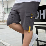 Men's Shorts Cargo Summer Casual Bigger Pocket Classic 95% Cotton Brand Male Short Pants Trouers