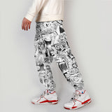 3D Anime Japanese Cargo Pants Harajuku Streetwear Hip Hop Joggers Pants