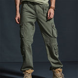 2021 Spring Hot Tactical Mens Cargo Pants Cotton Casual Multi-Pocket Military Men Pants Pantalon Homme