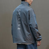 The spring of 2021 the new gradient coat male tide loose tooling  handsome personality