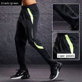 Men Sport Pants Running Pants With Zipper Pockets Training and Jogging Men Pants Fitness Pants For Men Sportwear