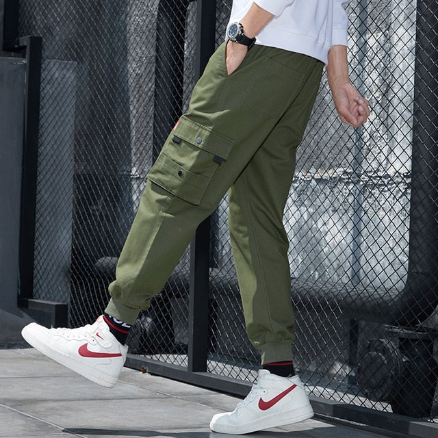 Brand Mens Joggers Pants Camouflage Cargo Pants Men Hip Hop Skateboard Jogger Fashion Casual