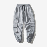 Streetwear Mens Hip Hop Jogging Pants Casual Men Trousers Big Size Loose Sweatpants Male 2021 New Multi Pocket Harem Pants