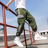 Streetwear Mens Hip Hop Jogging Pants Casual Men Trousers Big Size Loose Sweatpants Male 2021 New Multi Pocket Harem Pants
