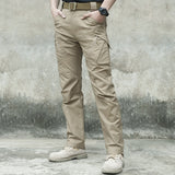 City Military Tactical Pants Men Trousers Men Many Pockets Waterproof Wear Casual Cargo Pants