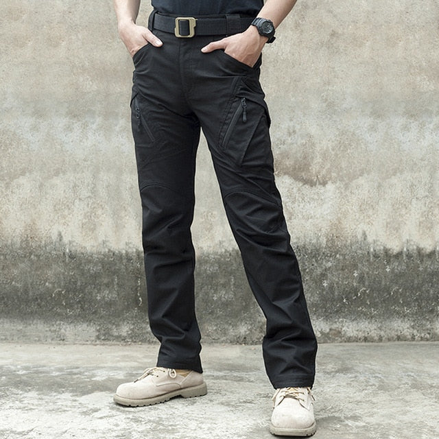 City Military Tactical Pants Men Trousers Men Many Pockets Waterproof Wear Casual Cargo Pants