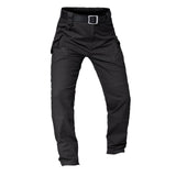 New Mens Tactical Pants Multiple Pocket Elasticity Military Urban Commuter Tacitcal Trousers Men Slim Fat Cargo Pant