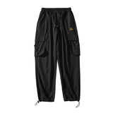 2021 New Streetwear Men's Multi Pockets Cargo Harem Pants Hip Hop Casual Male Track Pants Joggers Trousers Harajuku Men Pants