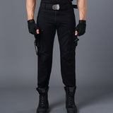 CARGO PANTS Overalls Male Men's Army Clothing Work Many Pocket Combat Army Style Men Straight Trousers