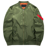 2021 New Brand Mens Casual Jacket Large Size Men Pilot Bomber Jacket Male