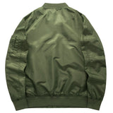 2021 New Brand Mens Casual Jacket Large Size Men Pilot Bomber Jacket Male