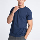 2021 Brand New 100% Cotton Mens T-Shirt O-Neck Short Sleeve Top Tee For Male
