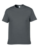 2021 Brand New 100% Cotton Mens T-Shirt O-Neck Short Sleeve Top Tee For Male