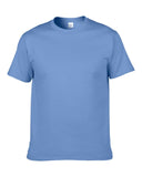 2021 Brand New 100% Cotton Mens T-Shirt O-Neck Short Sleeve Top Tee For Male
