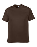 2021 Brand New 100% Cotton Mens T-Shirt O-Neck Short Sleeve Top Tee For Male