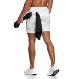 New Casual Shorts men Summer Mens Shorts High Elastic Gyms Fitness Short Pants