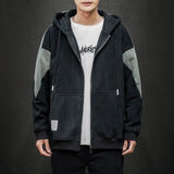 Men's Oversized Hoodie Oversize for Men Black Man Hoody Coat Men Polyester Sweatshirt Hooded