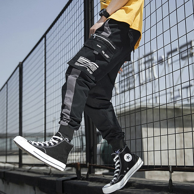 Streetwear Joggers Men Spring Autumn Fashion Sweatpants Men's pants Casual Slim Ankle-length Trousers