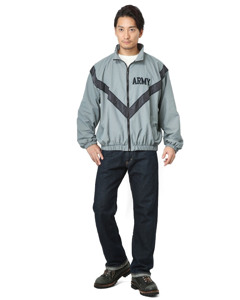 Army Improved Physical Fitness Uniform acket Windproof Water Resistant Outwear Training Jacket