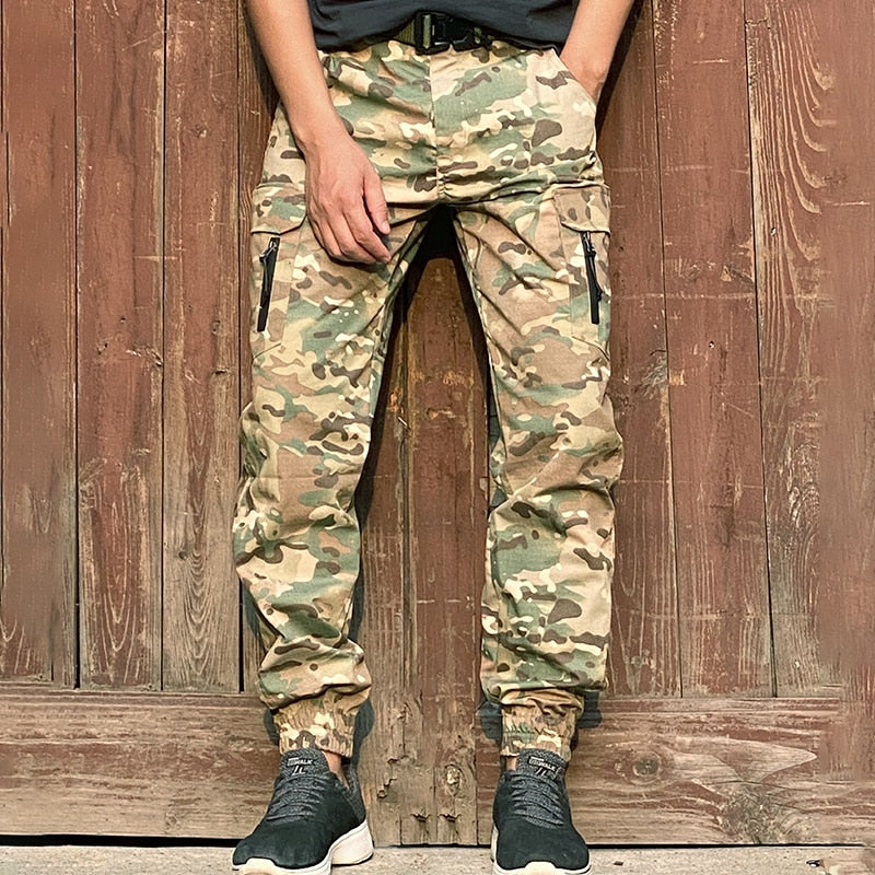 Tactical Jogger Pants Men streetwear US Army Military Camouflage Cargo Pants Work Trousers Urban Casual Pants