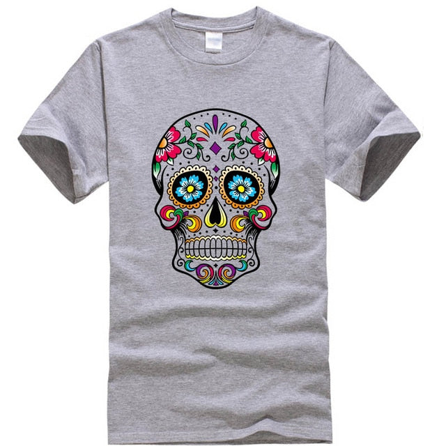 Men's T-shirt High Quality 100% cotton street style loose cool printed men t shirt casual short sleeve For Men